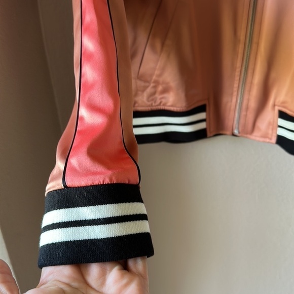 MOSSIMO Embroidered Varsity Bomber Jacket - Picture 7 of 11